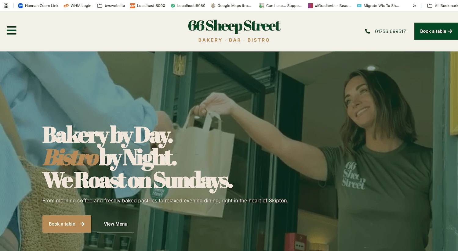 66 Sheep Street website