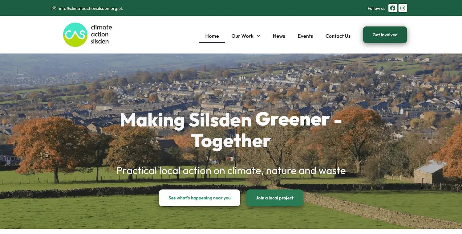Climate Action Silsden website